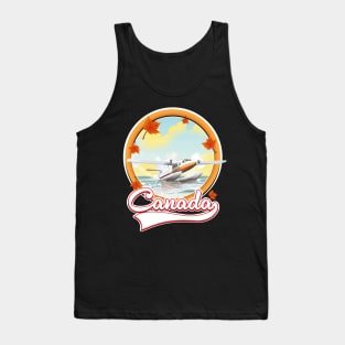 Canada travel logo Tank Top